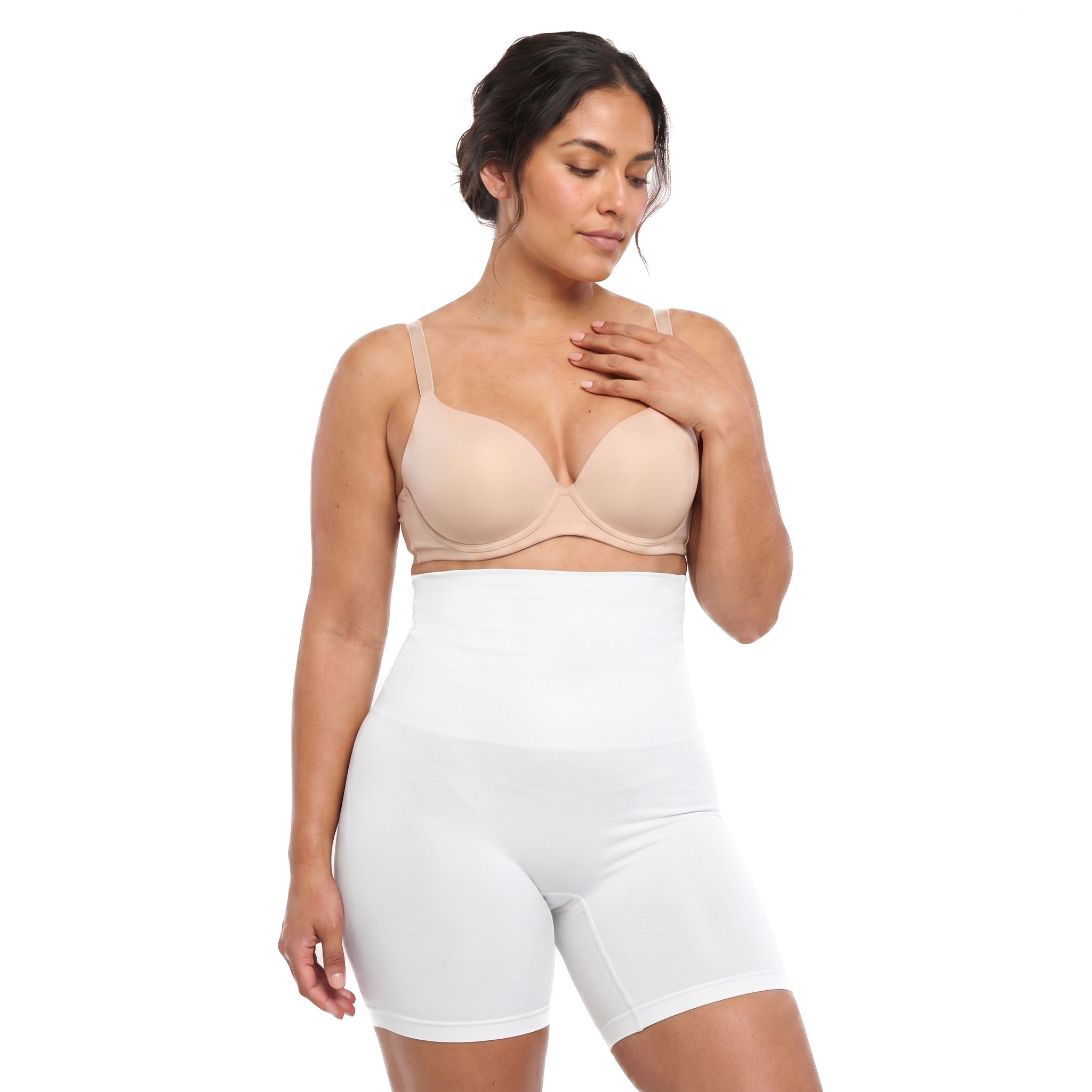 StaySmooth High-Waist Formende Shorts