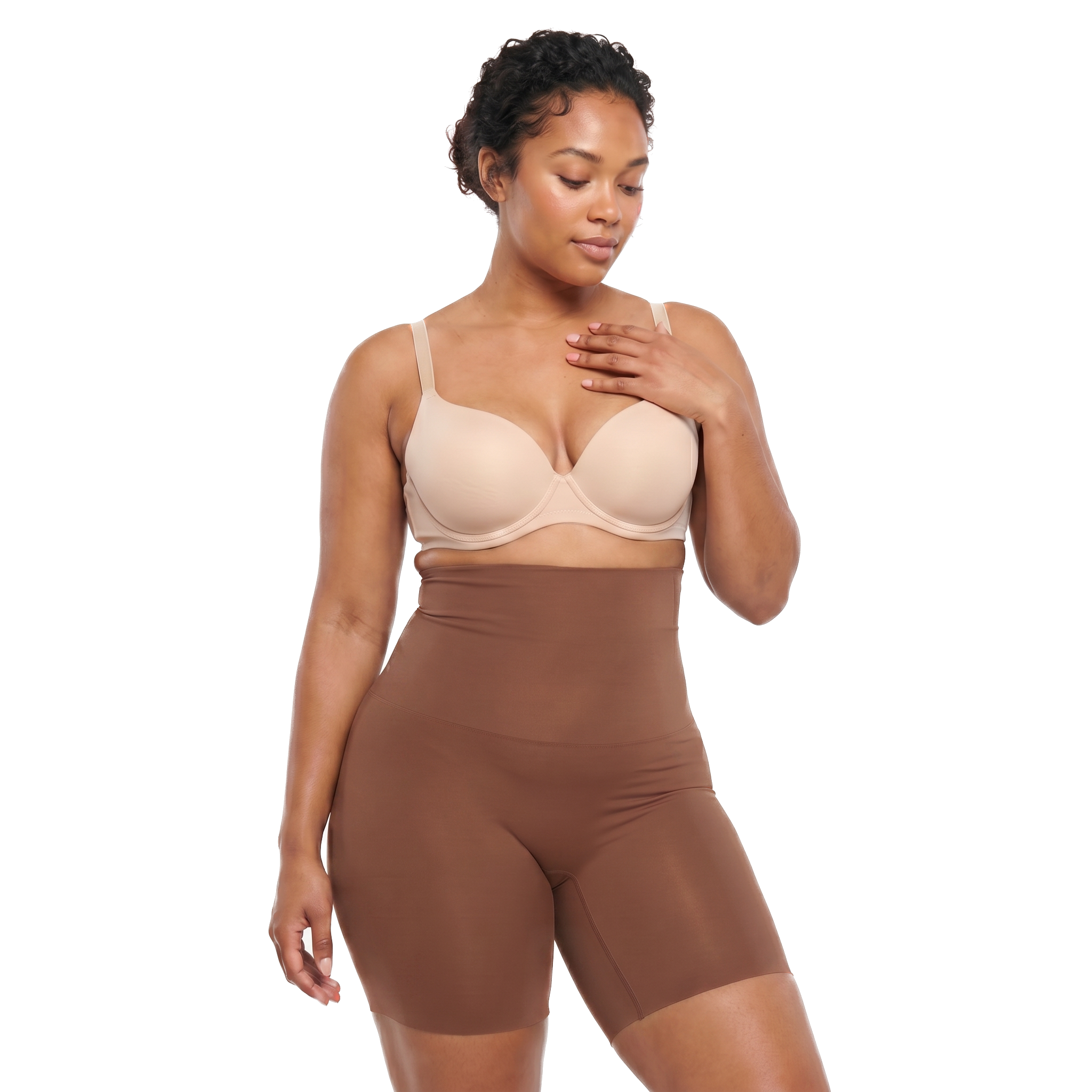 StaySmooth High-Waist Formende Shorts