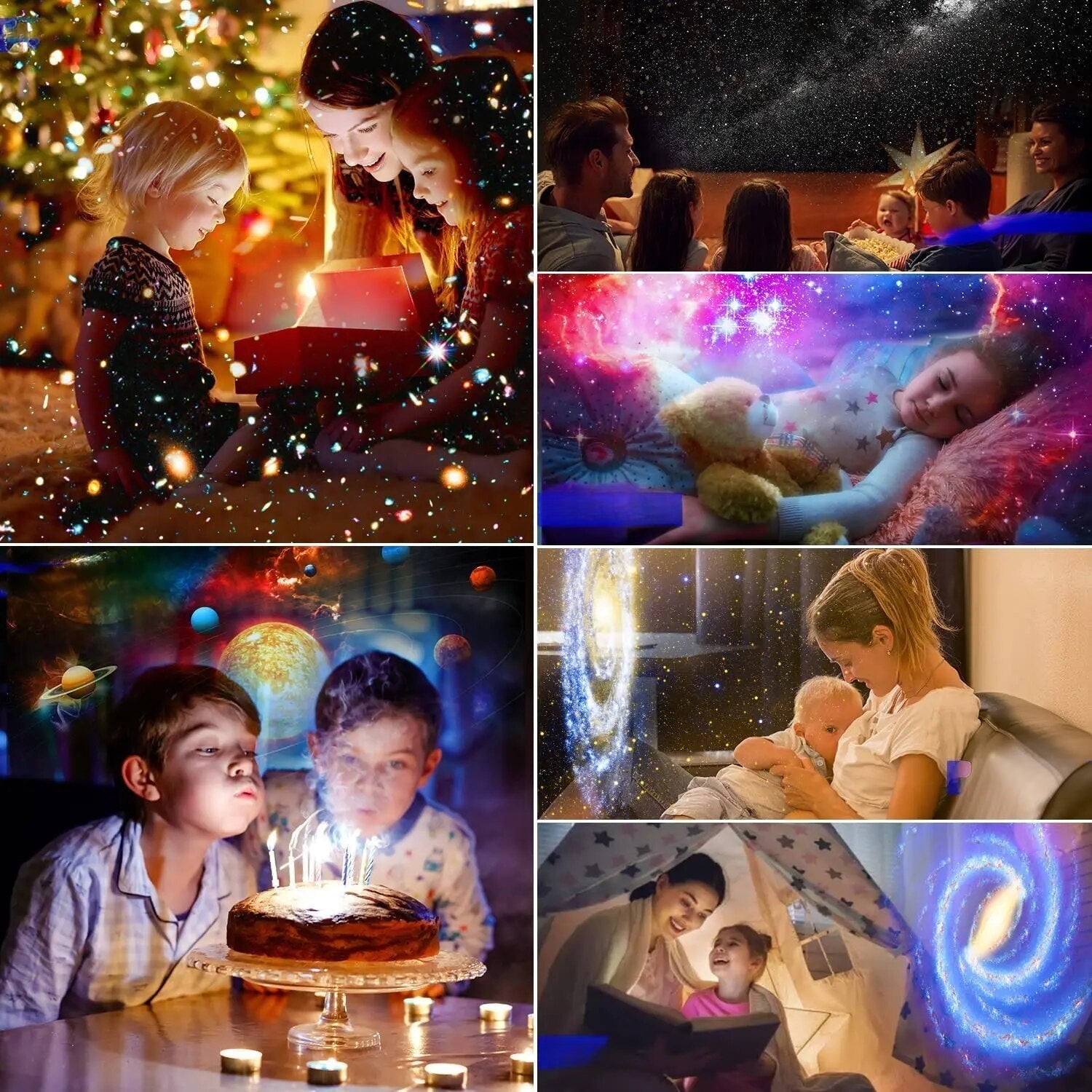 Galaxy Light Projector | Val elke nacht in slaap onder een prachtige sterrenhemel