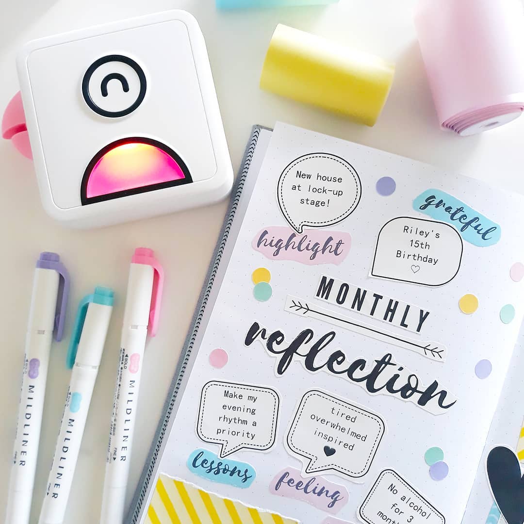 Inkless Mini Printer PoooliPrint™ | Druk direct je notities en ideeën af, waar je ook bent